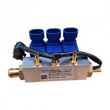 OMVL Dream 3-cylinder rail with sensor and connections 904049 OMVL Dream 3-cylinder rail with sensor and connections 904049