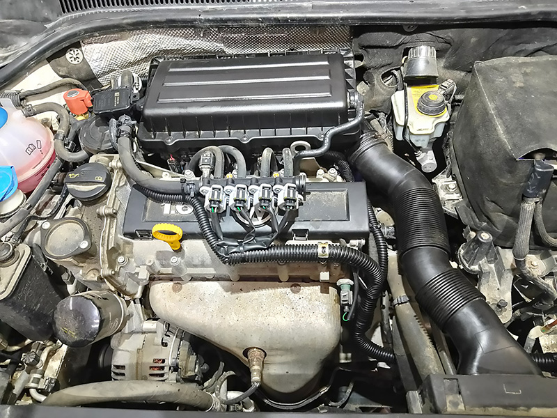 Установка ГБО BRC на Volkswagen Jetta 